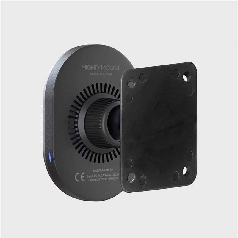 MagSafe Wireless Car Charger Mount with Drill Base AMPS Mounting Plate