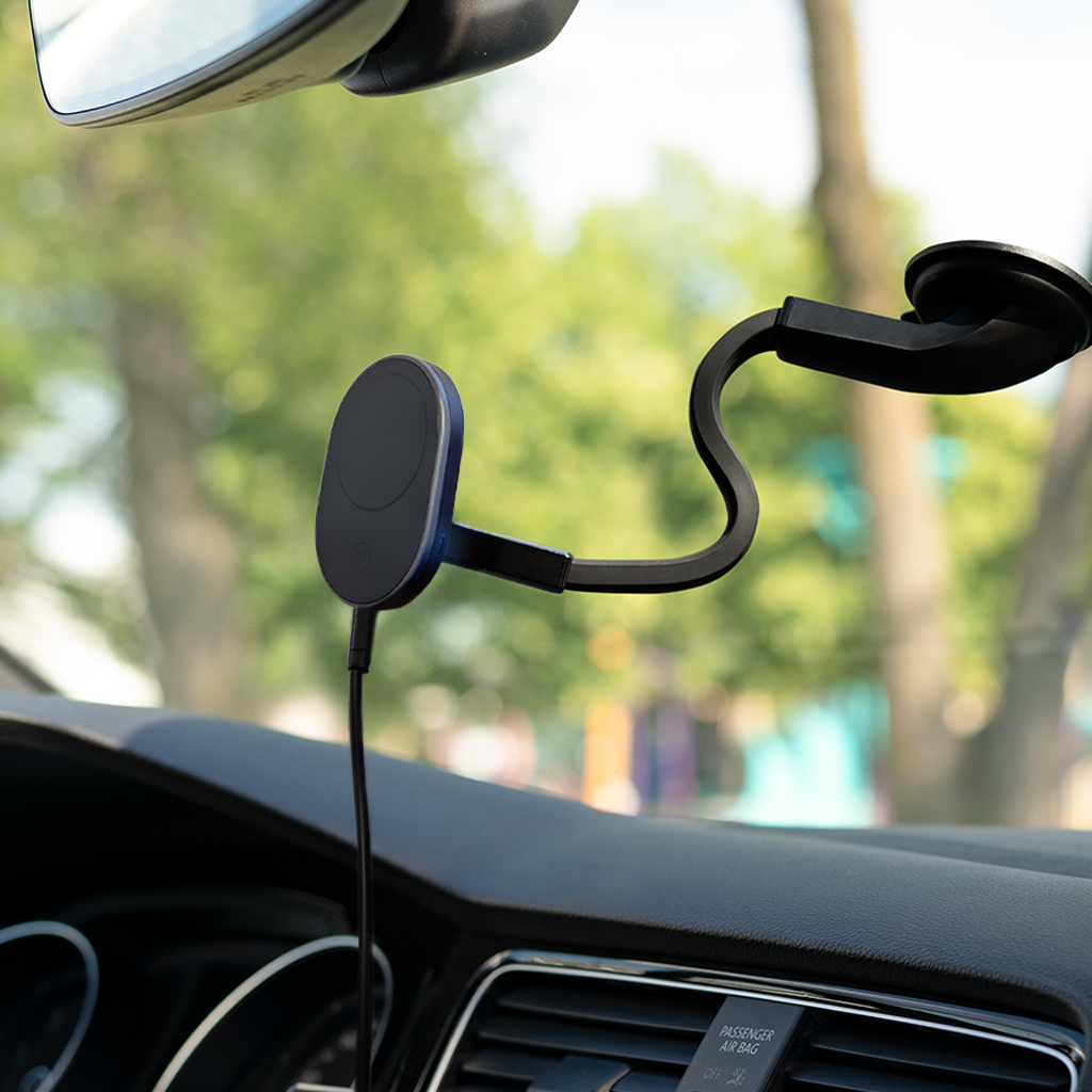 MagSafe Wireless Car Charger Gooseneck Mount (Version 2.0)